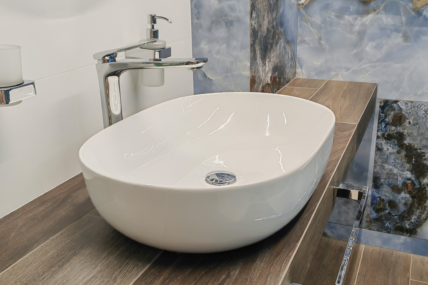 Salle de bains rénovée