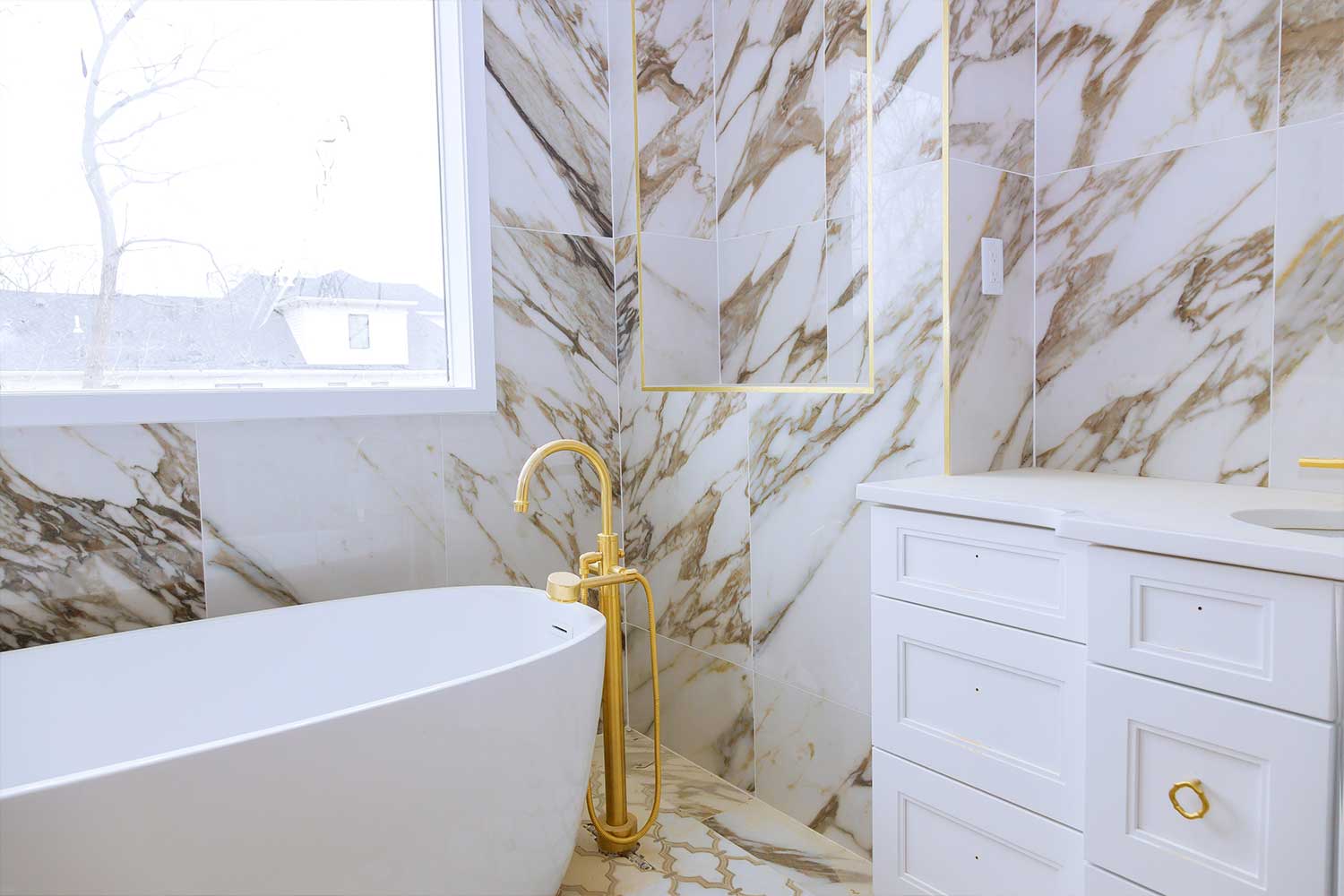 Salle de bains rénovée